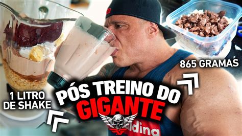 fabio giga|PÓS TREINO DE UM BODYBUILDER*Sem Cortes* .